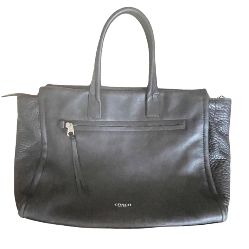 Coach CROSSGRAIN KITT CARRY ALL LEATHER HANDBAG